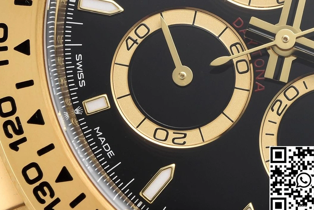 Clean Cosmograph Bezel Gold Factory Daytona Rolex M126503 (Copy) 0411